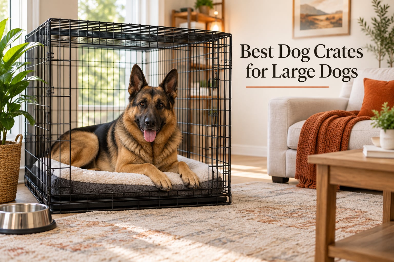 Best Dog Crates for Large Dogs