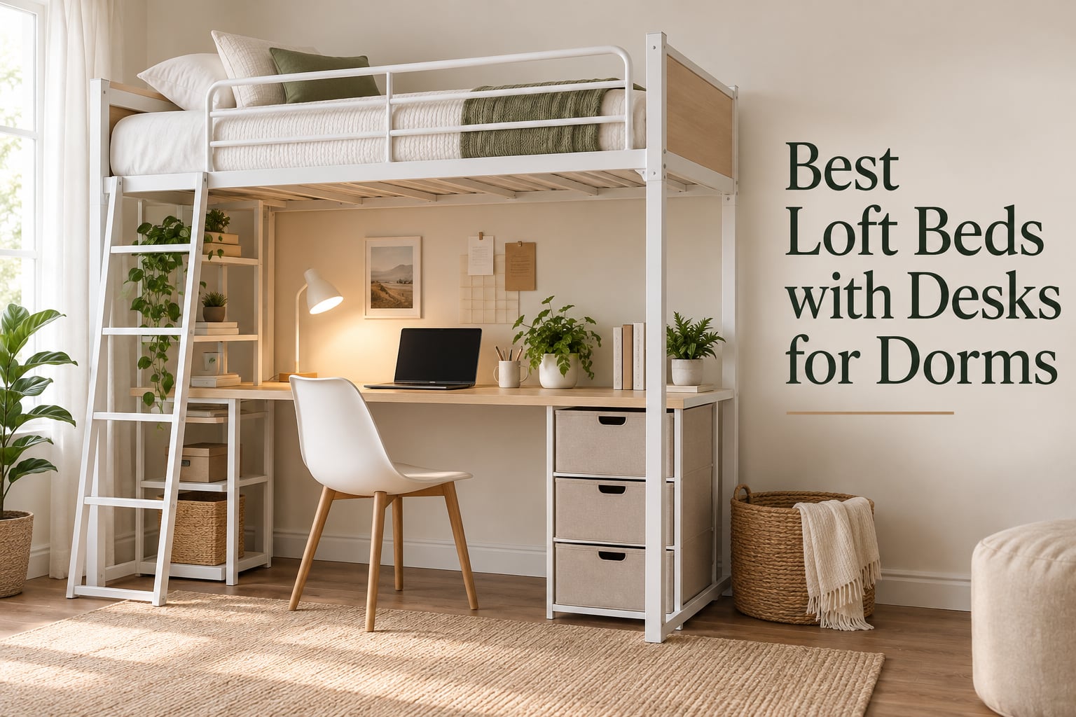 Best Loft Beds with Desks for Dorms