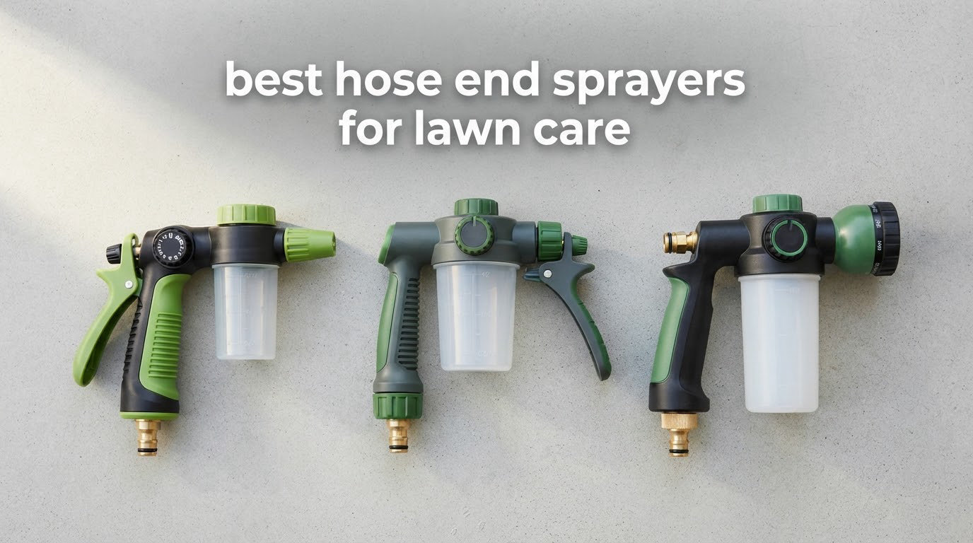 best hose end sprayers for lawn care