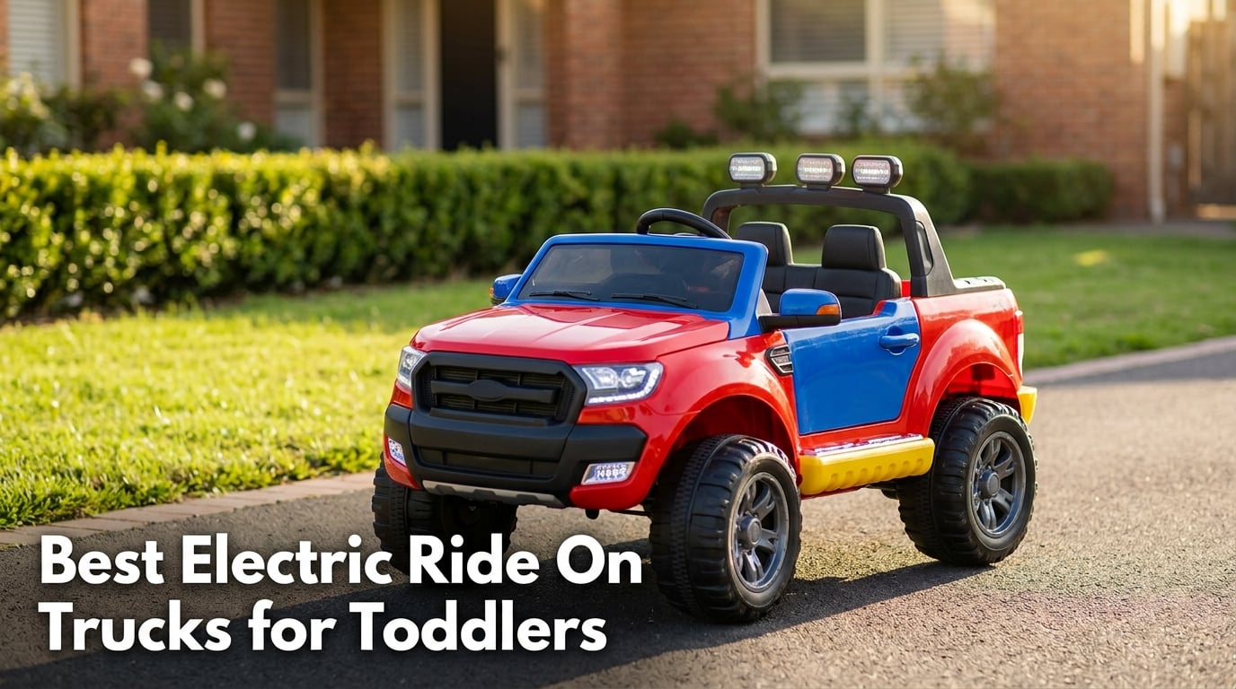 Best Electric Ride On Trucks for Toddlers