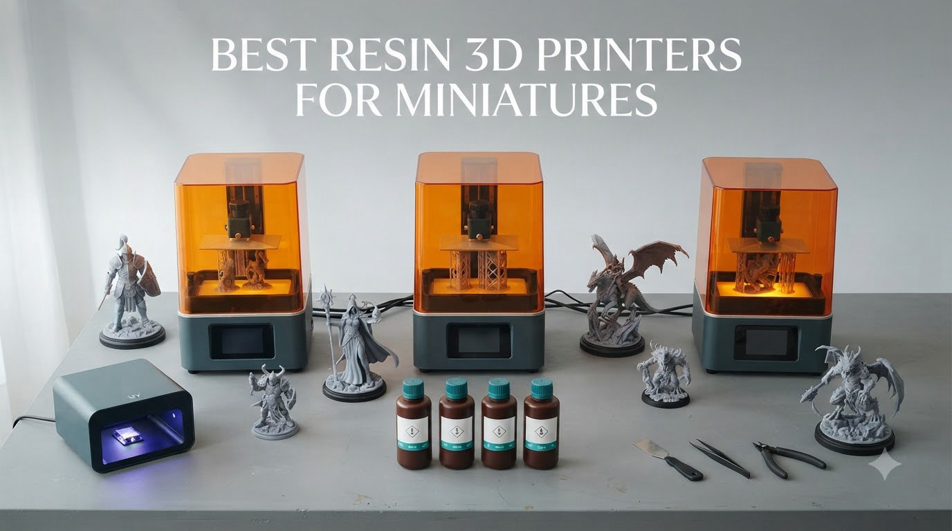 Best Resin 3D Printers for Miniatures