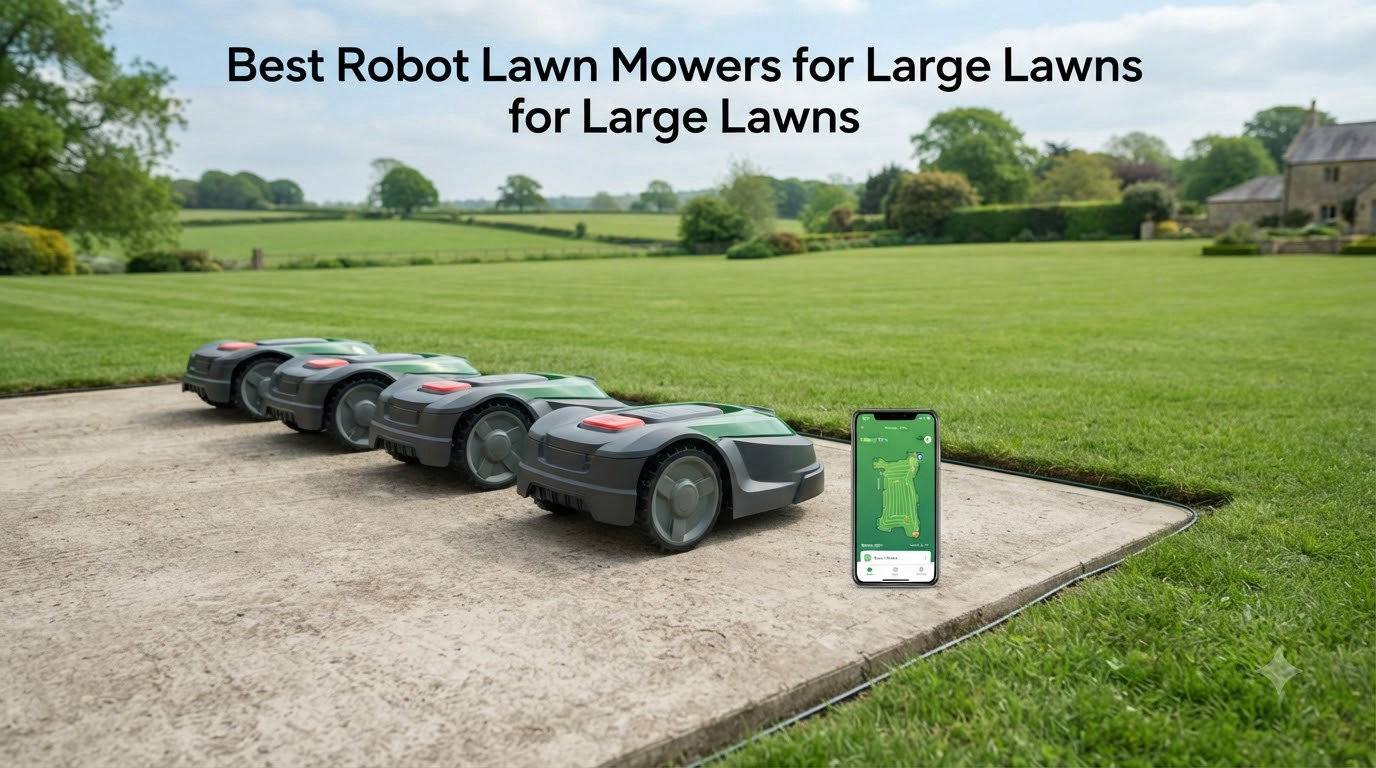 Best Robot Lawn Mowers for Large Lawns