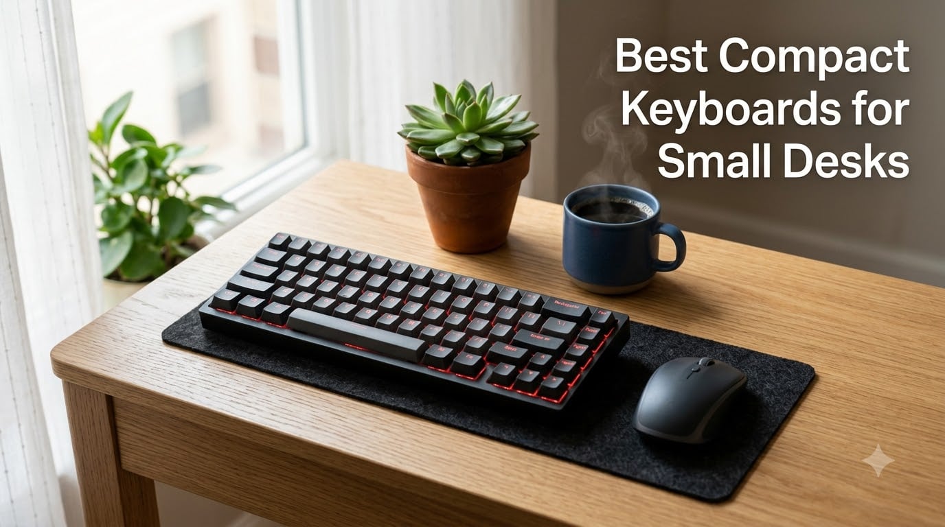 Best Compact Keyboards for Small Desks