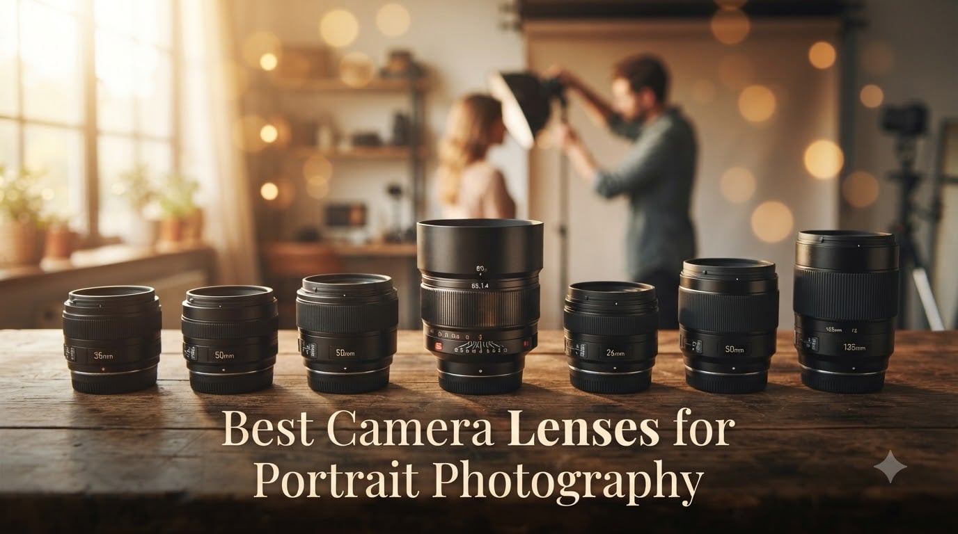 Best Camera Lenses for Portrait Photography