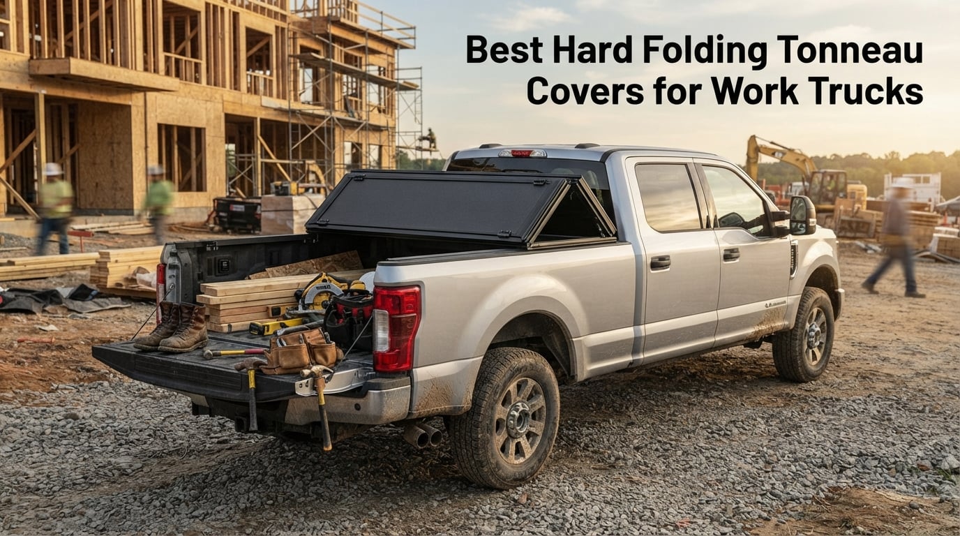 Best Hard Folding Tonneau Covers for Work Trucks