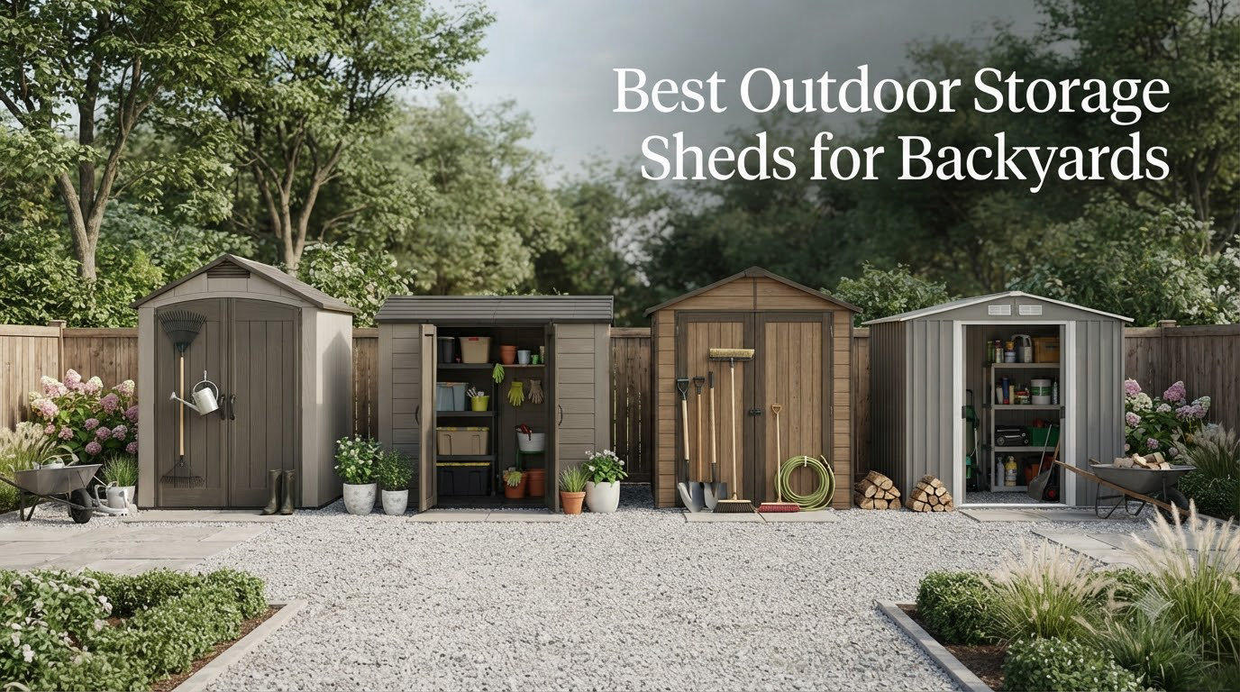 Best Outdoor Storage Sheds for Backyards