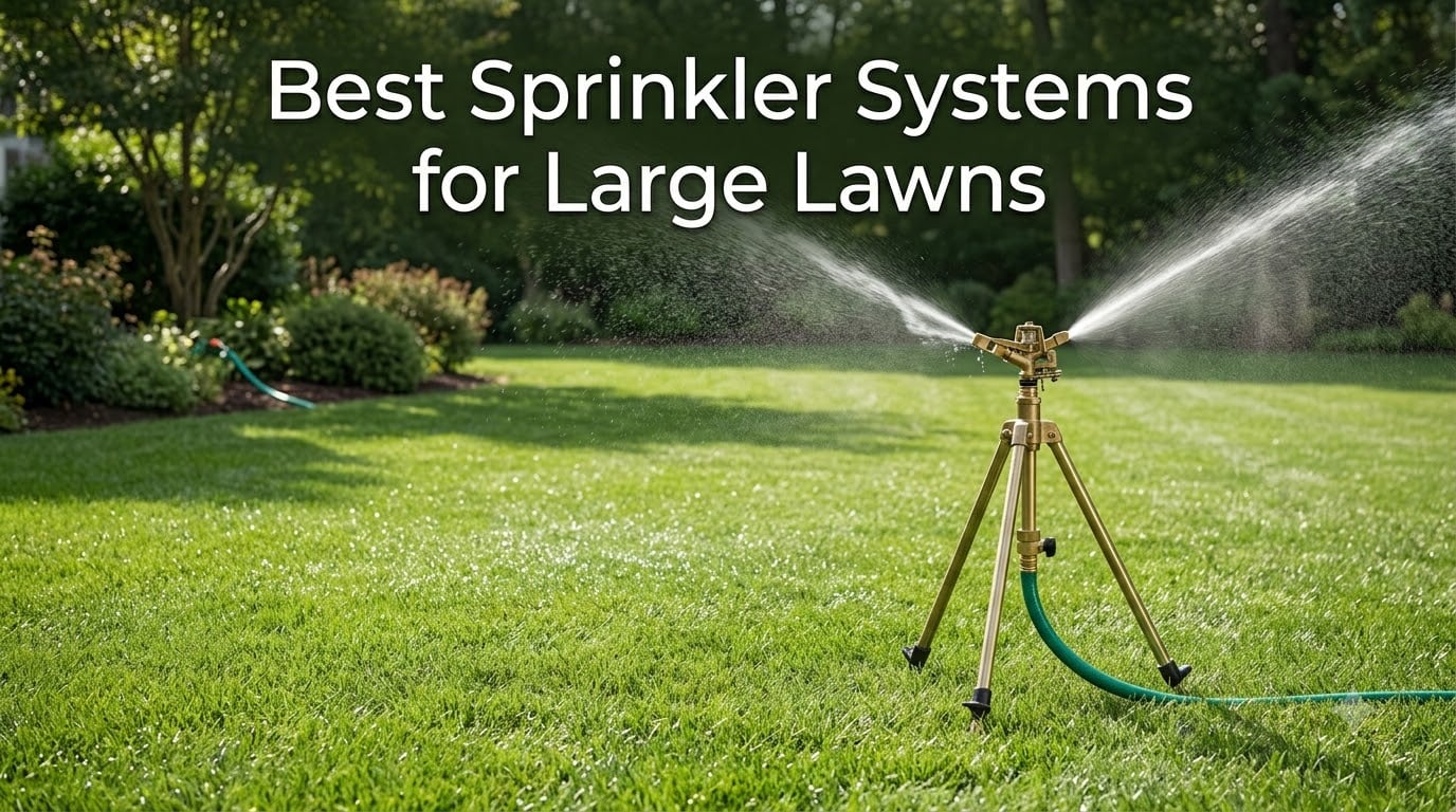 Best Sprinkler Systems for Large Lawns