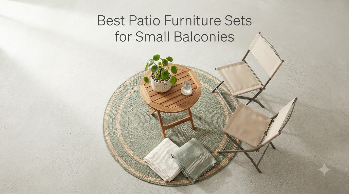 Best Patio Furniture Sets for Small Balconies