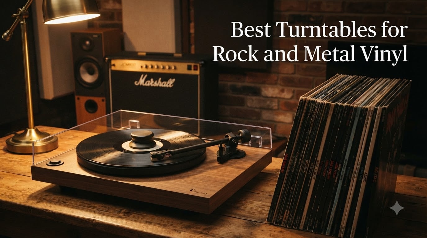 Best Turntables for Rock and Metal Vinyl