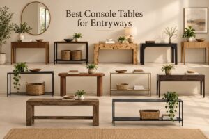 Best Console Tables for Entryways