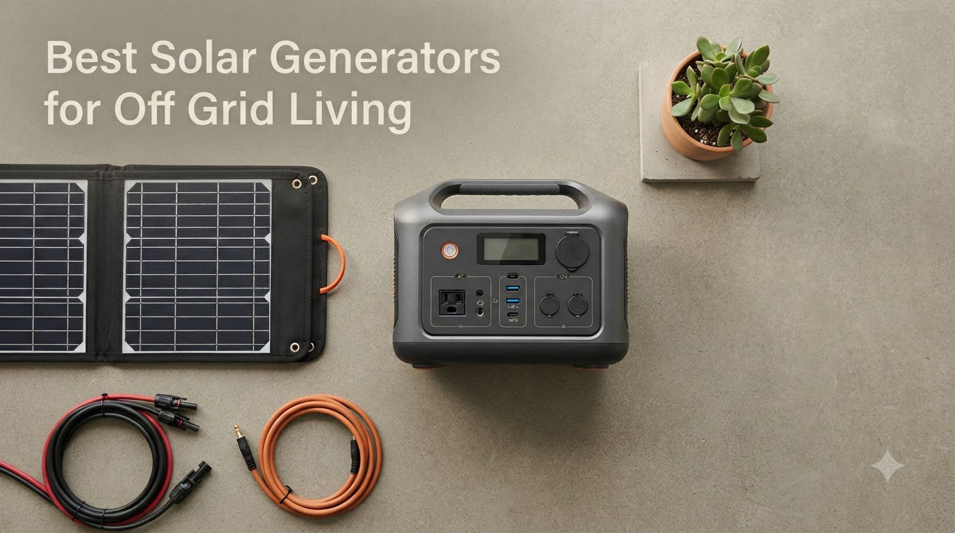 Best Solar Generators for Off Grid Living