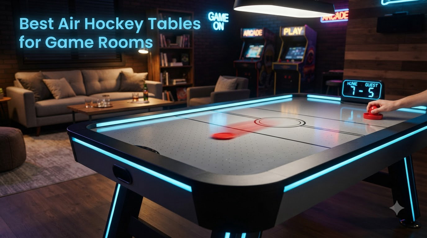 Best Air Hockey Tables for Game Rooms