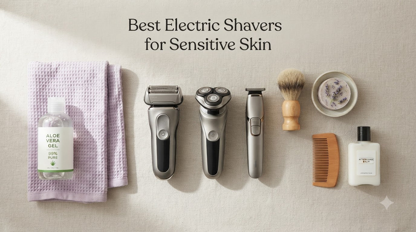 Best Electric Shavers for Sensitive Skin