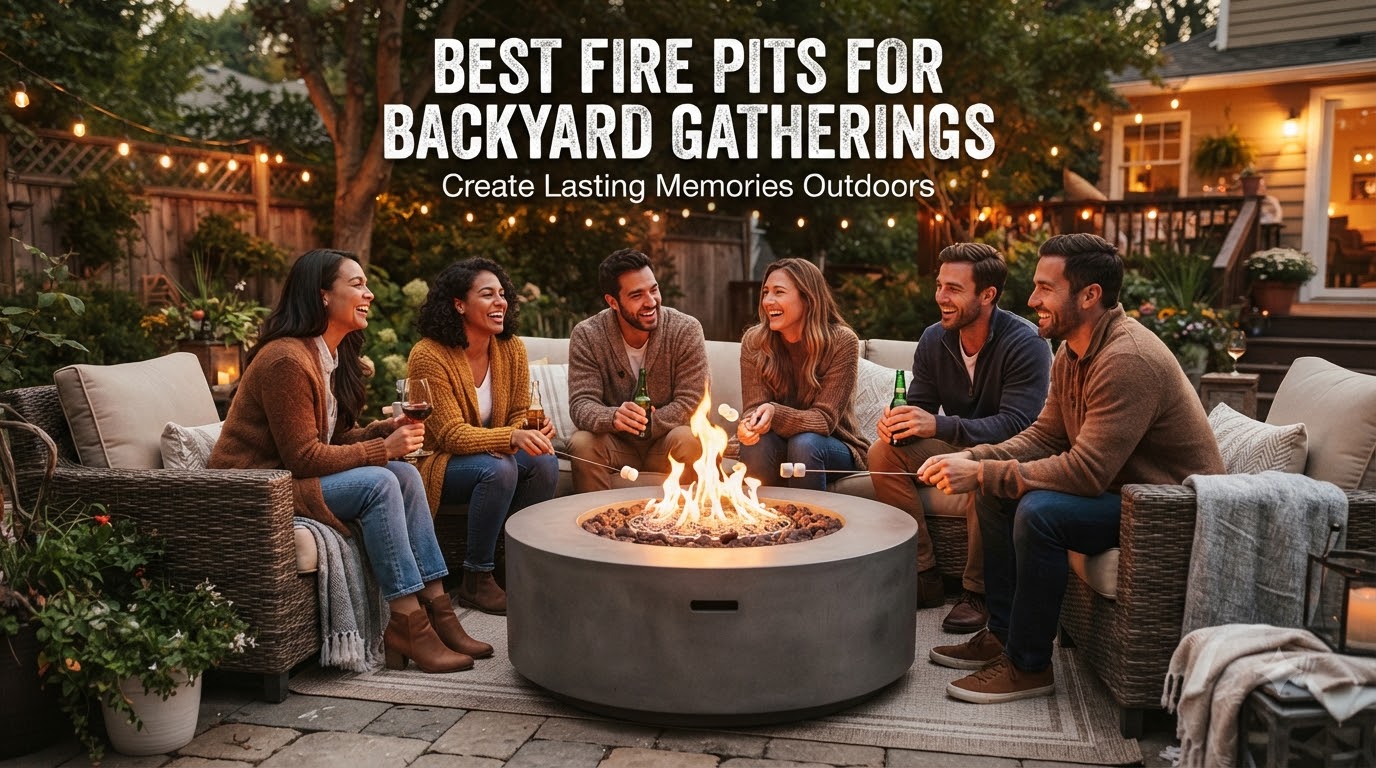 Best Fire Pits for Backyard Gatherings