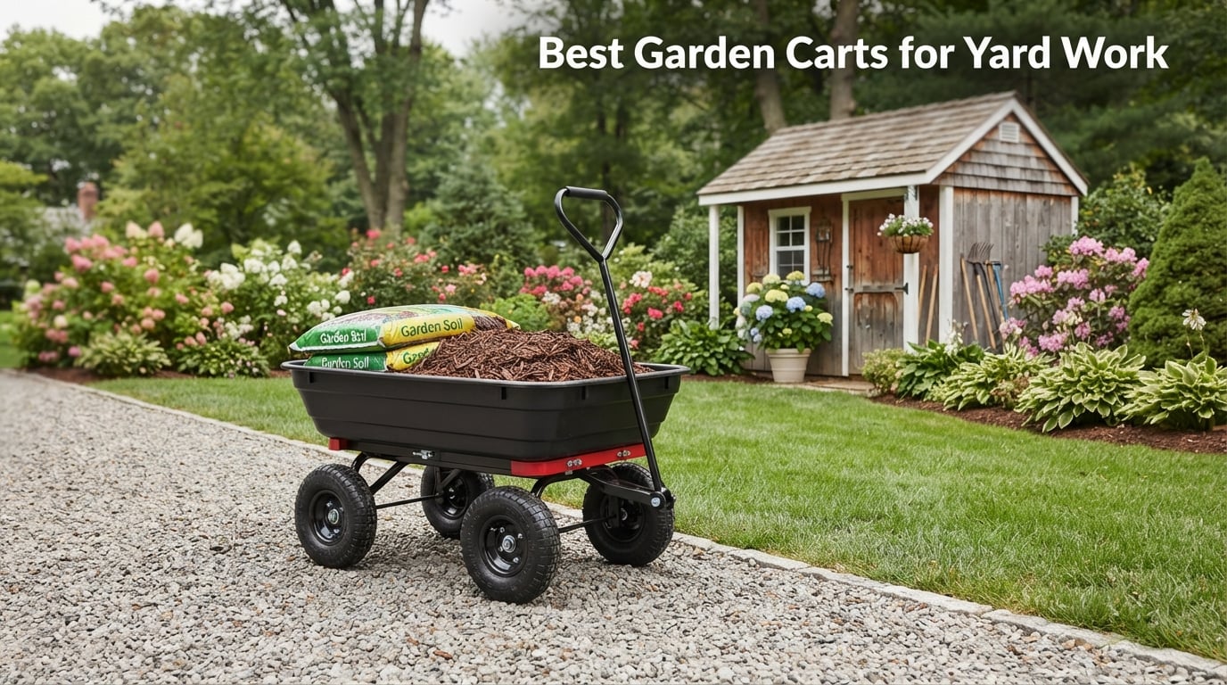 Best Garden Carts for Yard Work