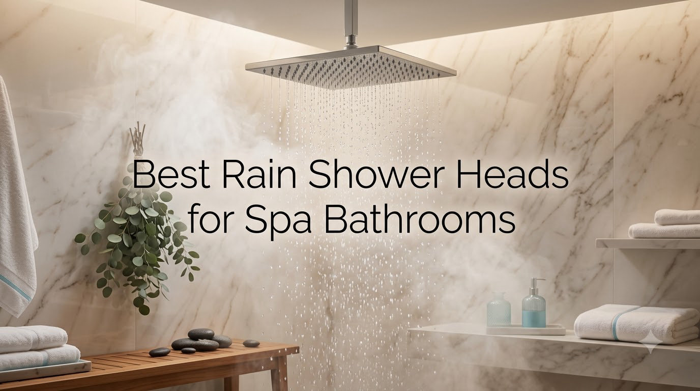 Best Rain Shower Heads for Spa Bathrooms