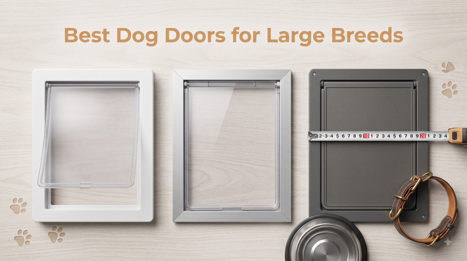 Best Dog Doors for Large Breeds