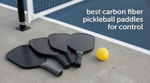best carbon fiber pickleball paddles for control