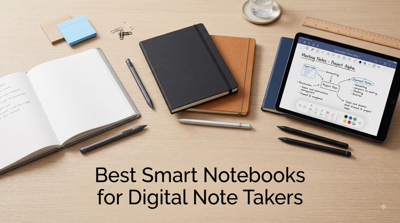 Best Smart Notebooks for Digital Note Takers