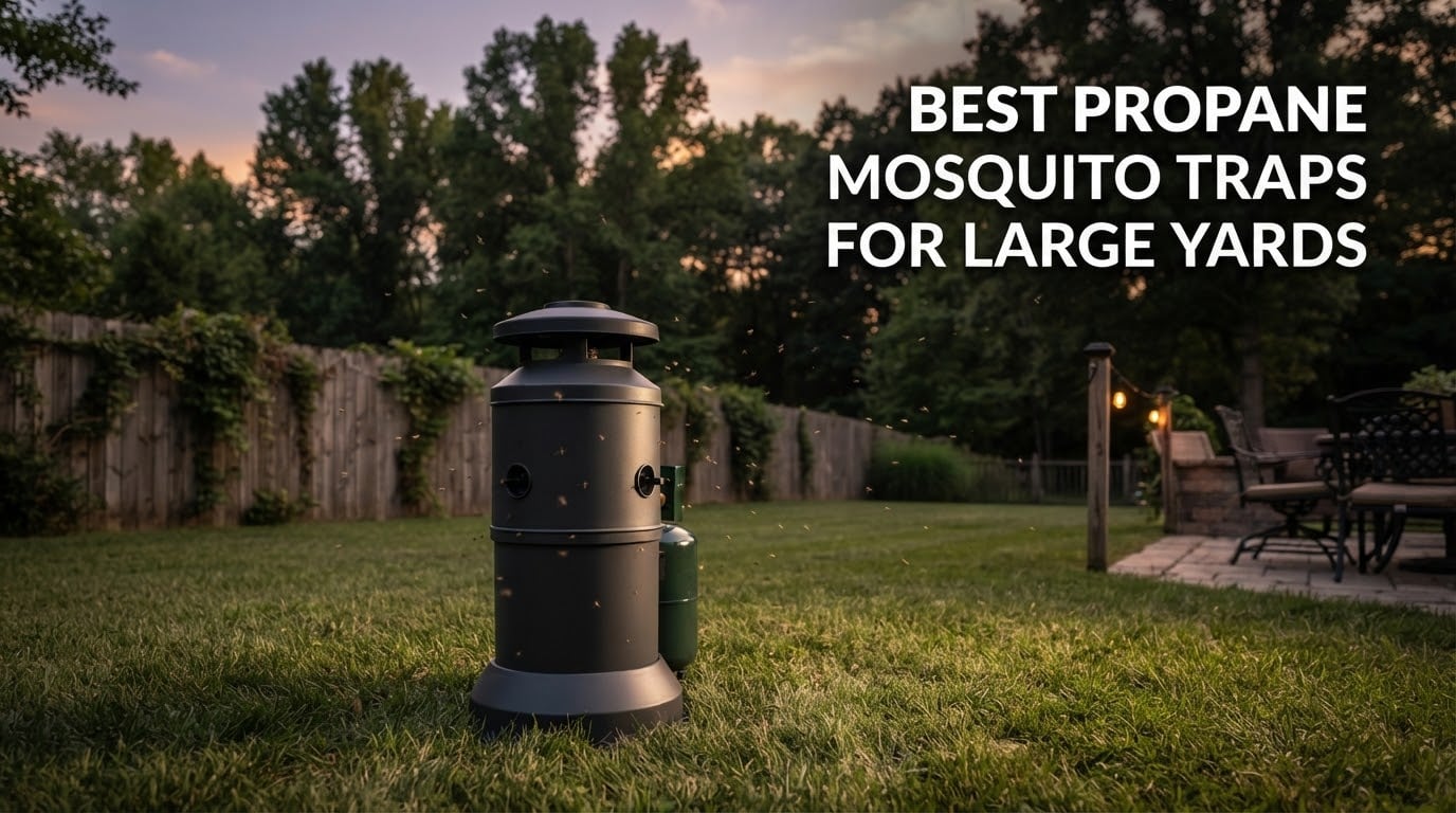 best propane mosquito traps for large yards