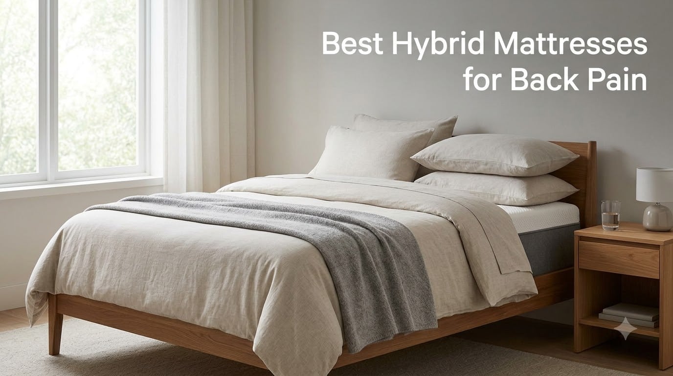Best Hybrid Mattresses for Back Pain