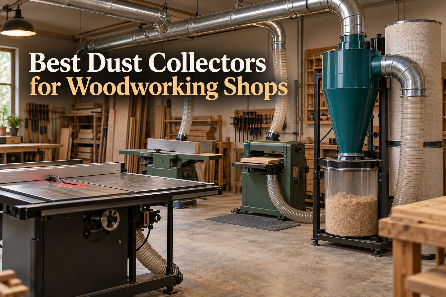 Best Dust Collectors for Woodworking Shops