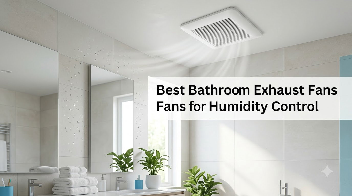 Best Bathroom Exhaust Fans for Humidity Control