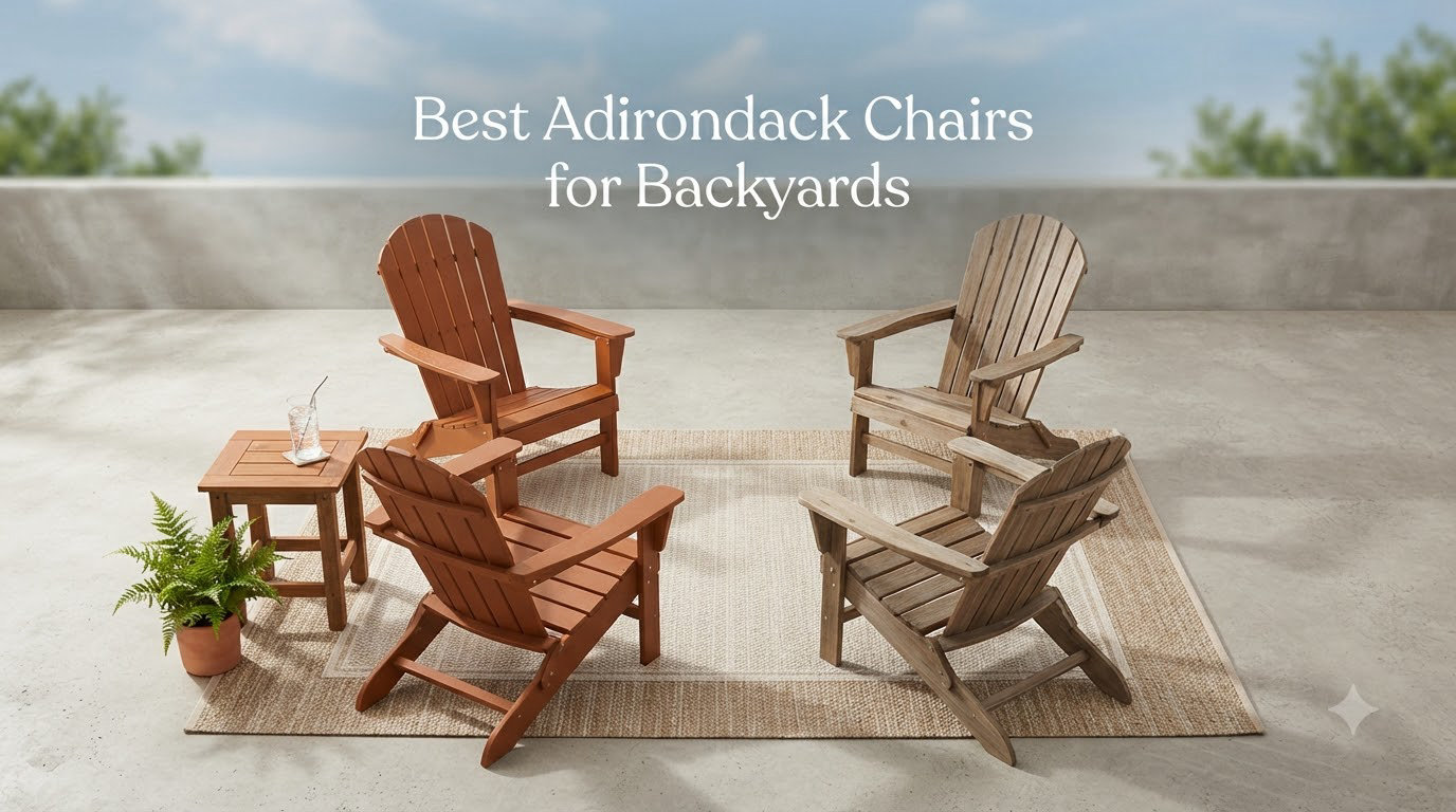 Best Adirondack Chairs for Backyards