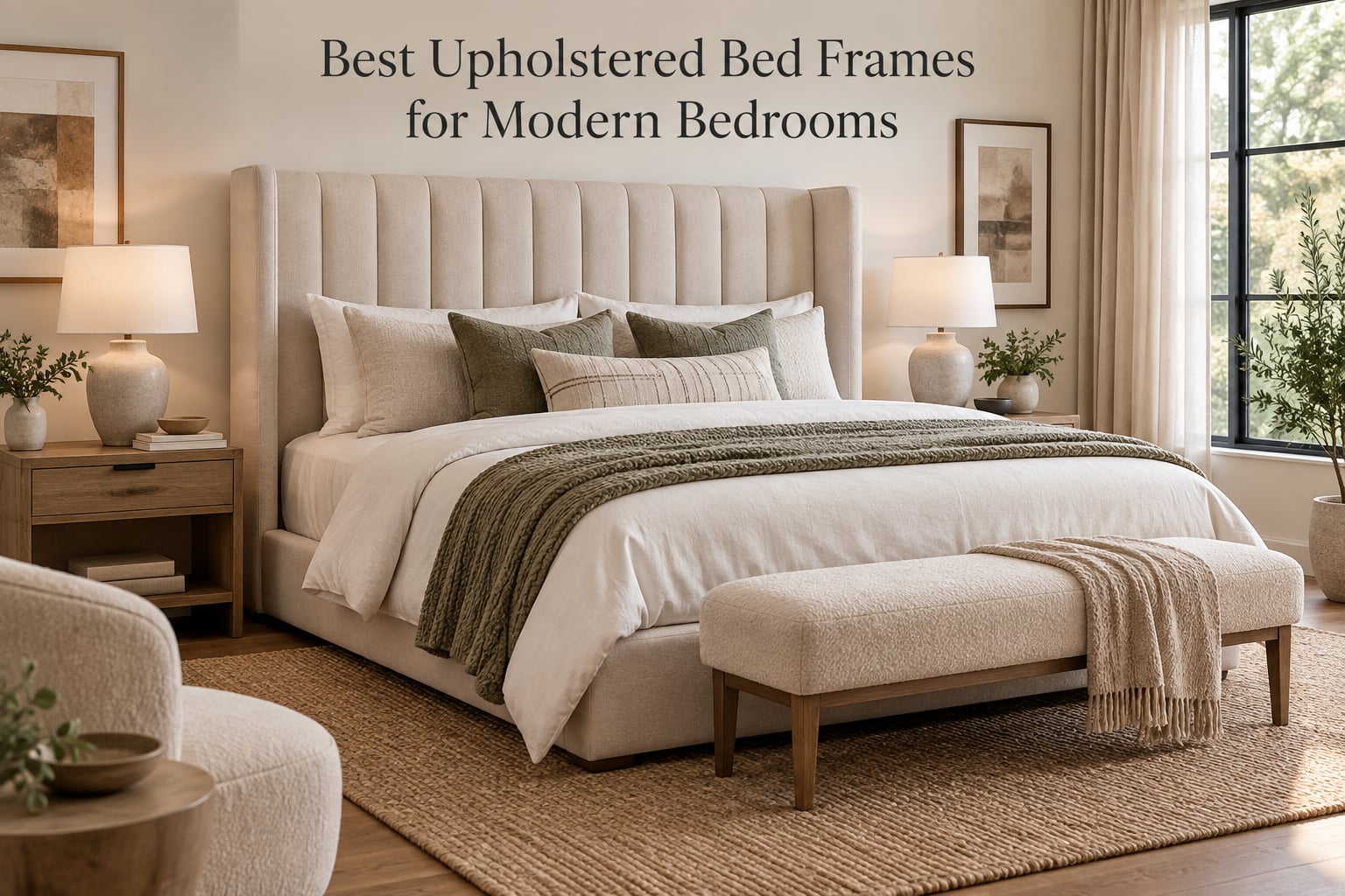 Best Upholstered Bed Frames for Modern Bedrooms