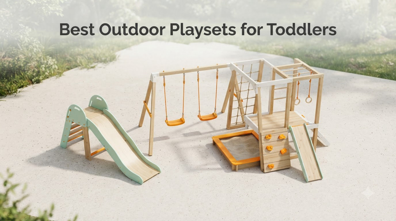 Best Outdoor Playsets for Toddlers