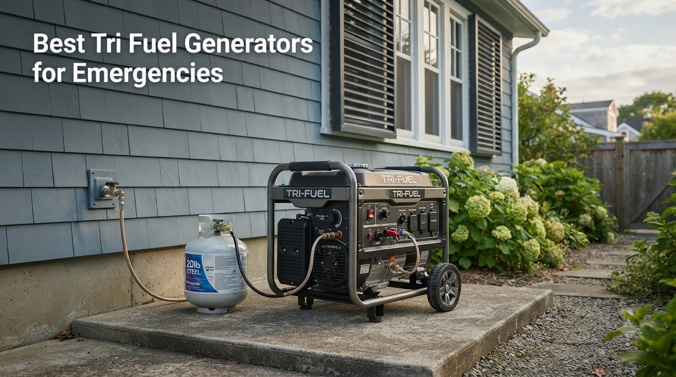 Best Tri Fuel Generators for Emergencies