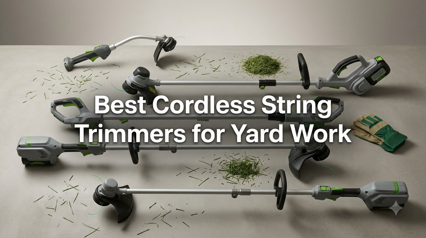 Best Cordless String Trimmers for Yard Work