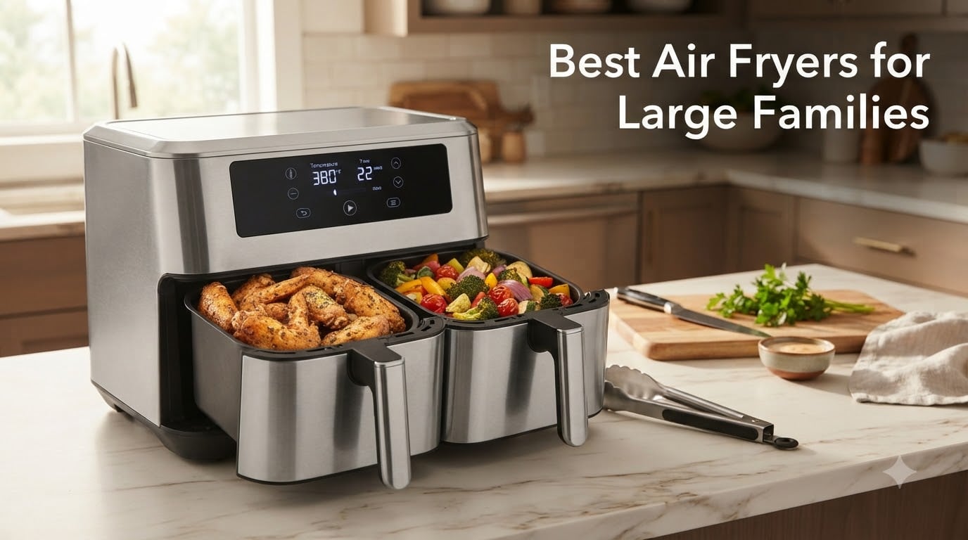Best Air Fryers for Large Families