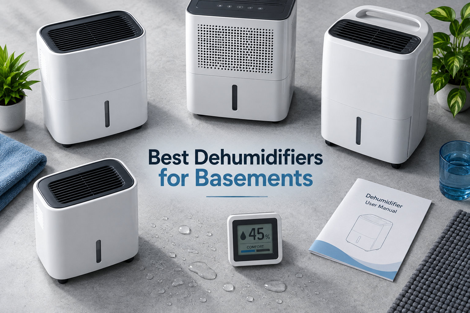 Best Dehumidifiers for Basements