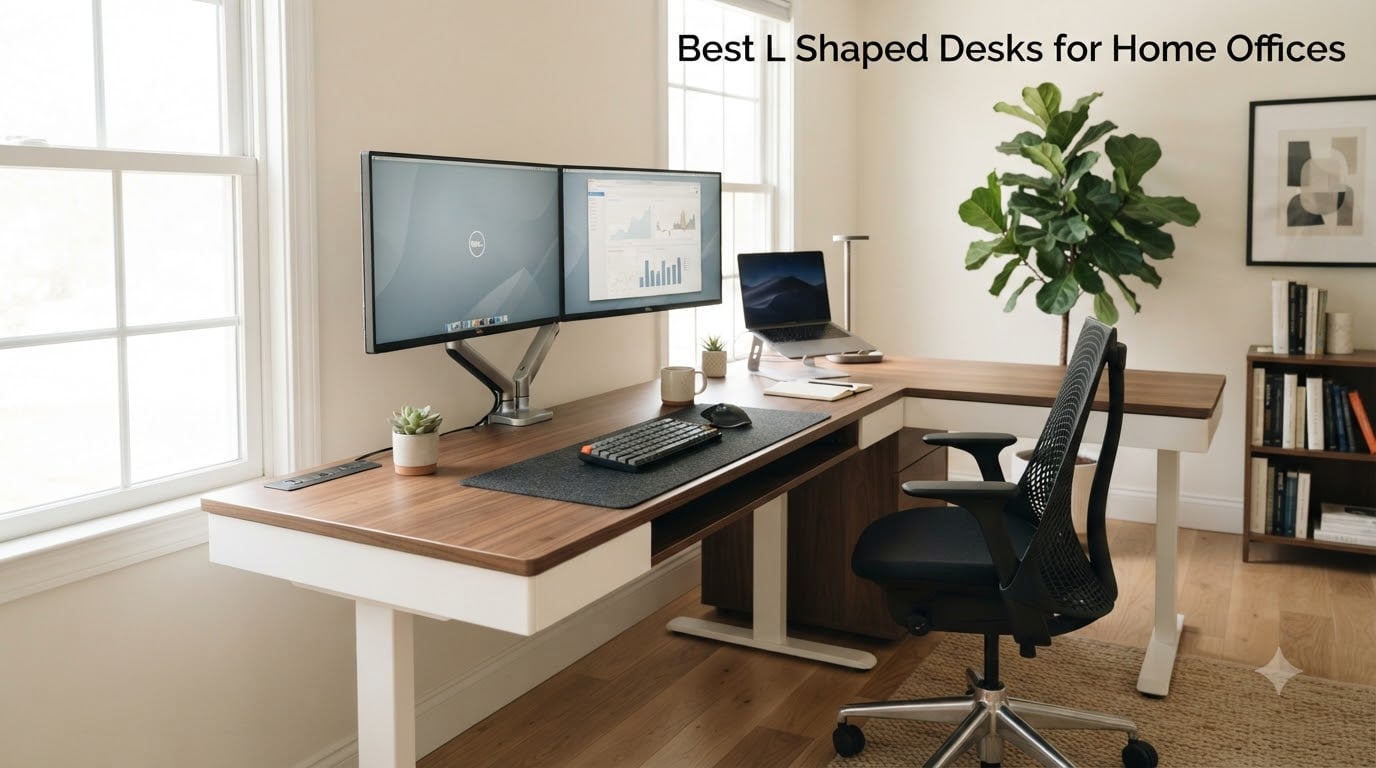 Best L Shaped Desks for Home Offices