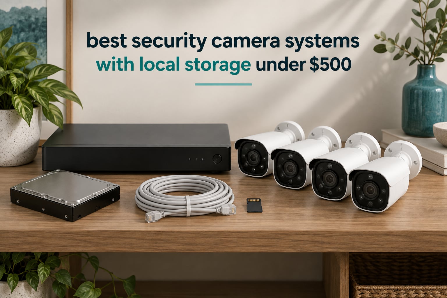 best security camera systems with local storage under $500