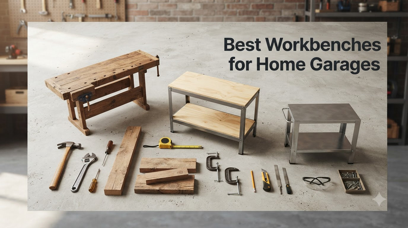 Best Workbenches for Home Garages