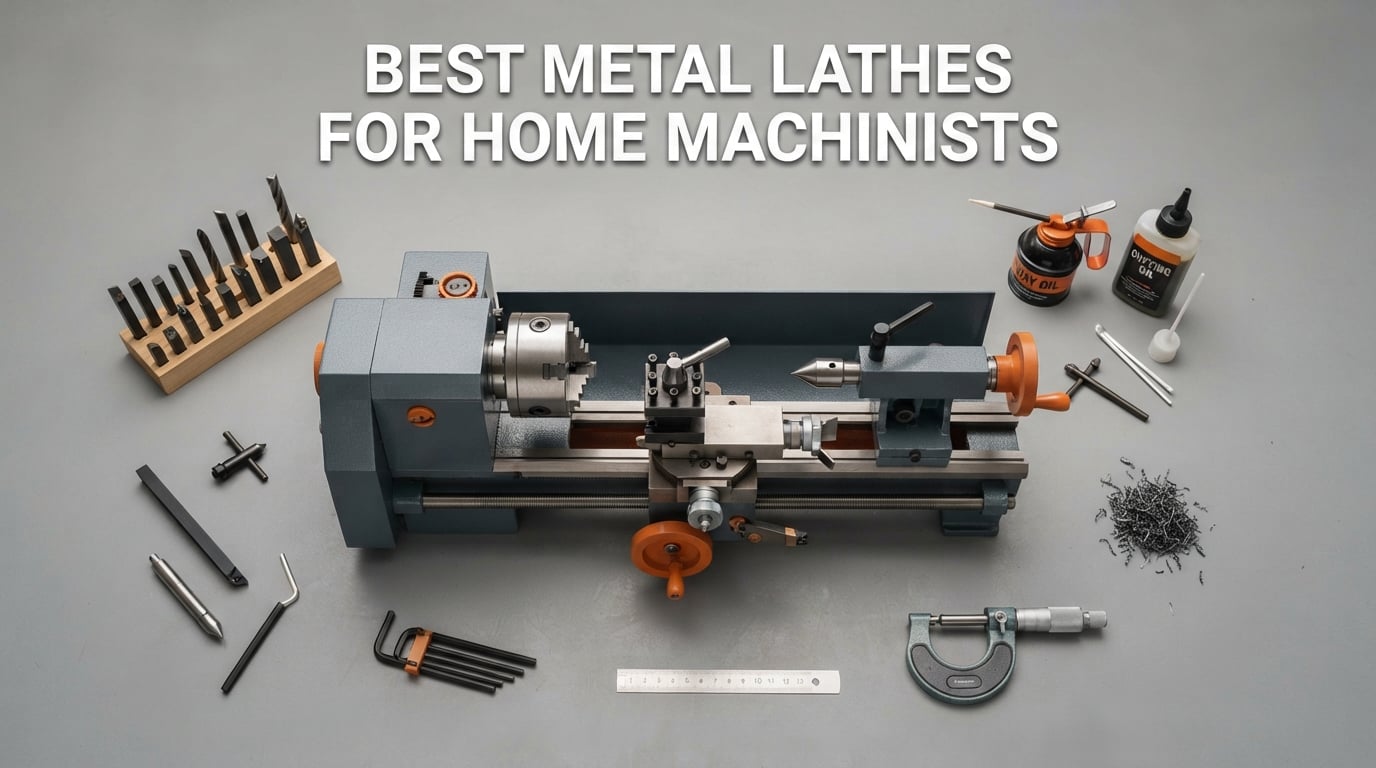 Best Metal Lathes for Home Machinists