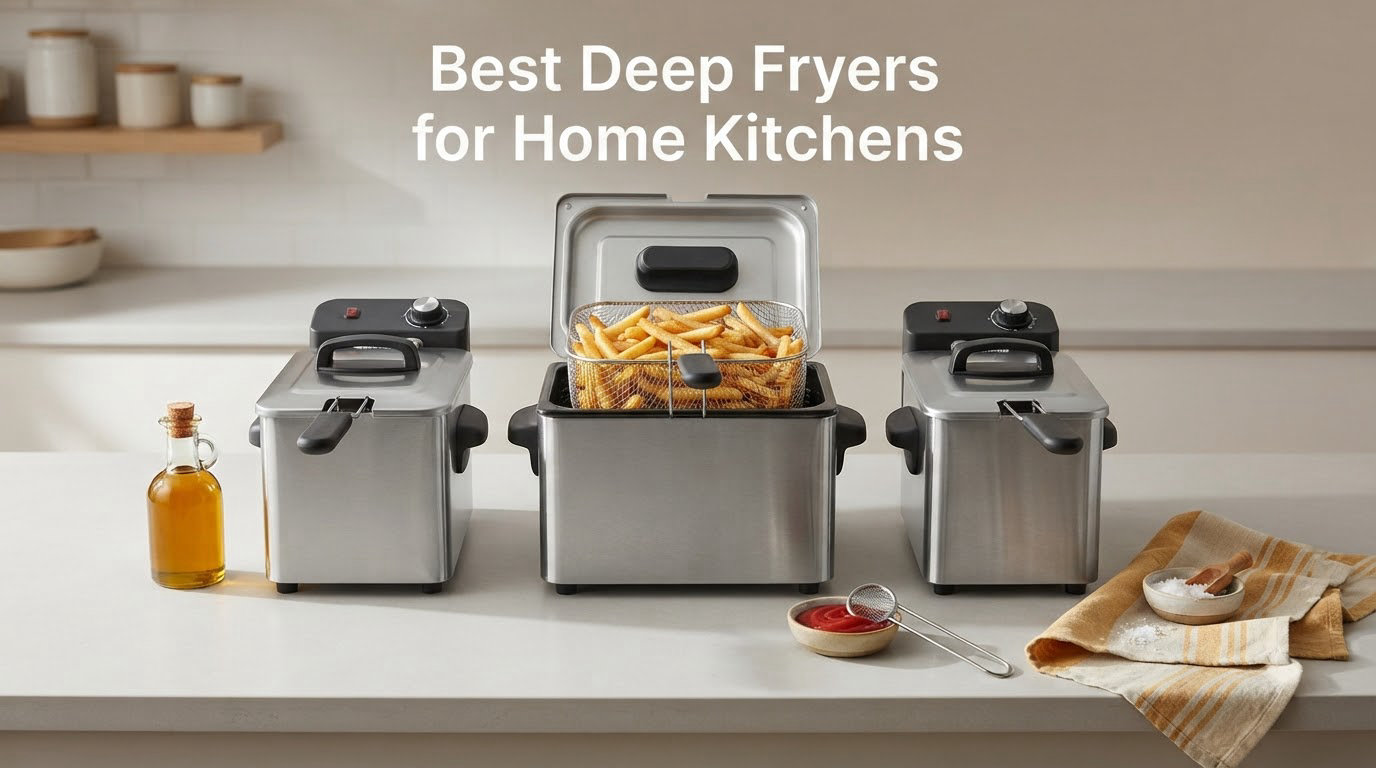 Best Deep Fryers for Home Kitchens