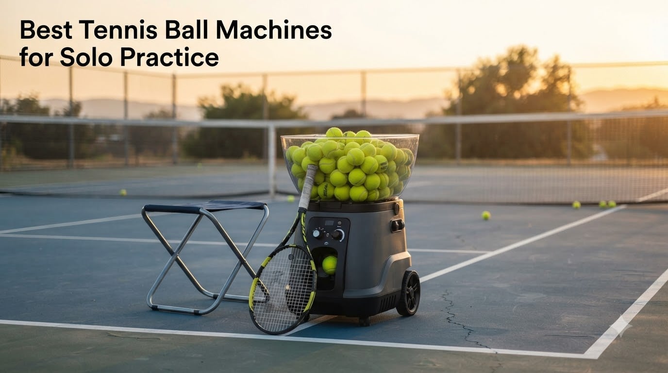 Best Tennis Ball Machines for Solo Practice