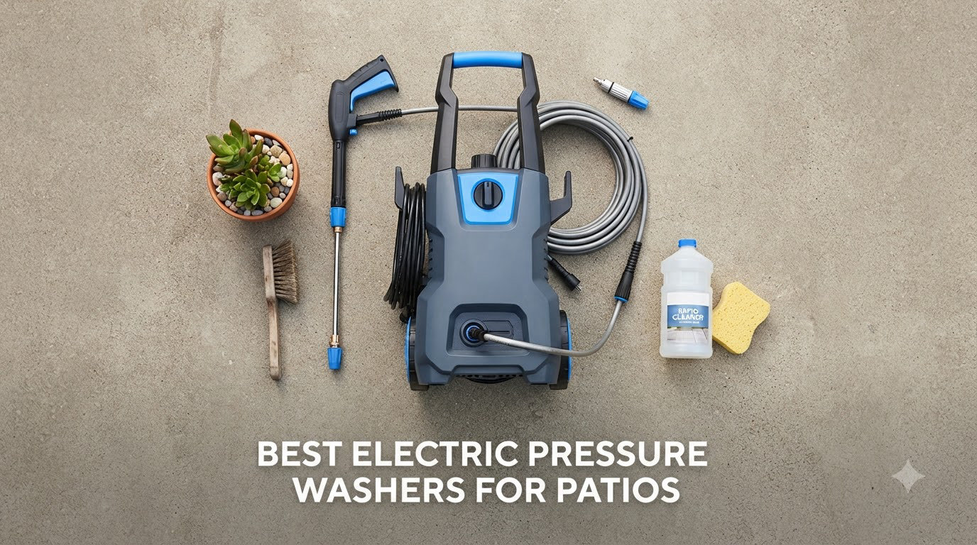 Best Electric Pressure Washers for Patios