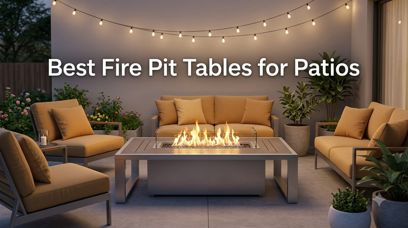 Best Fire Pit Tables for Patios