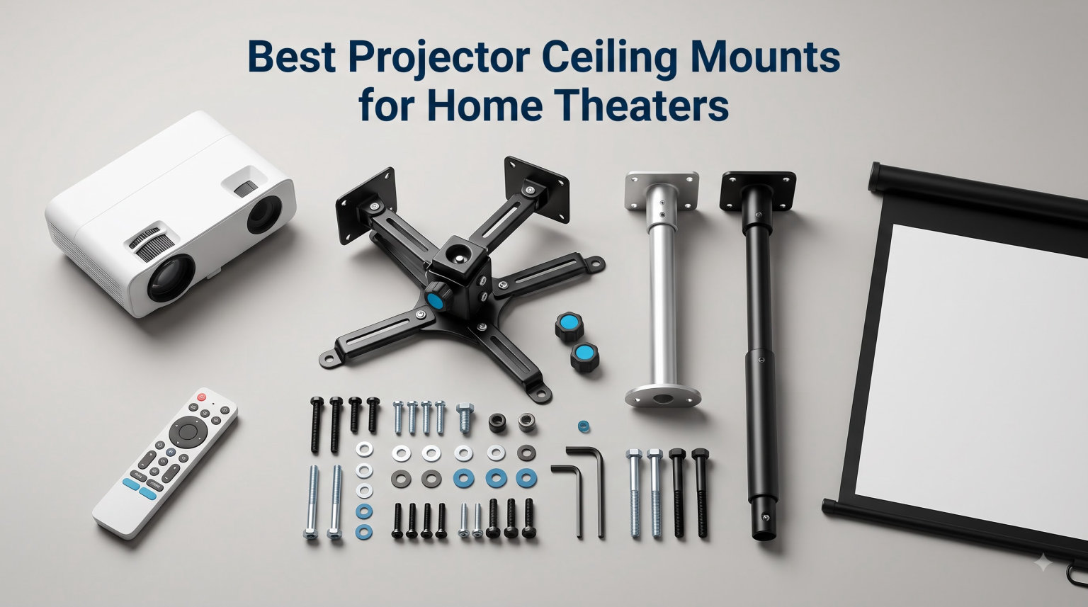 Best Projector Ceiling Mounts for Home Theaters