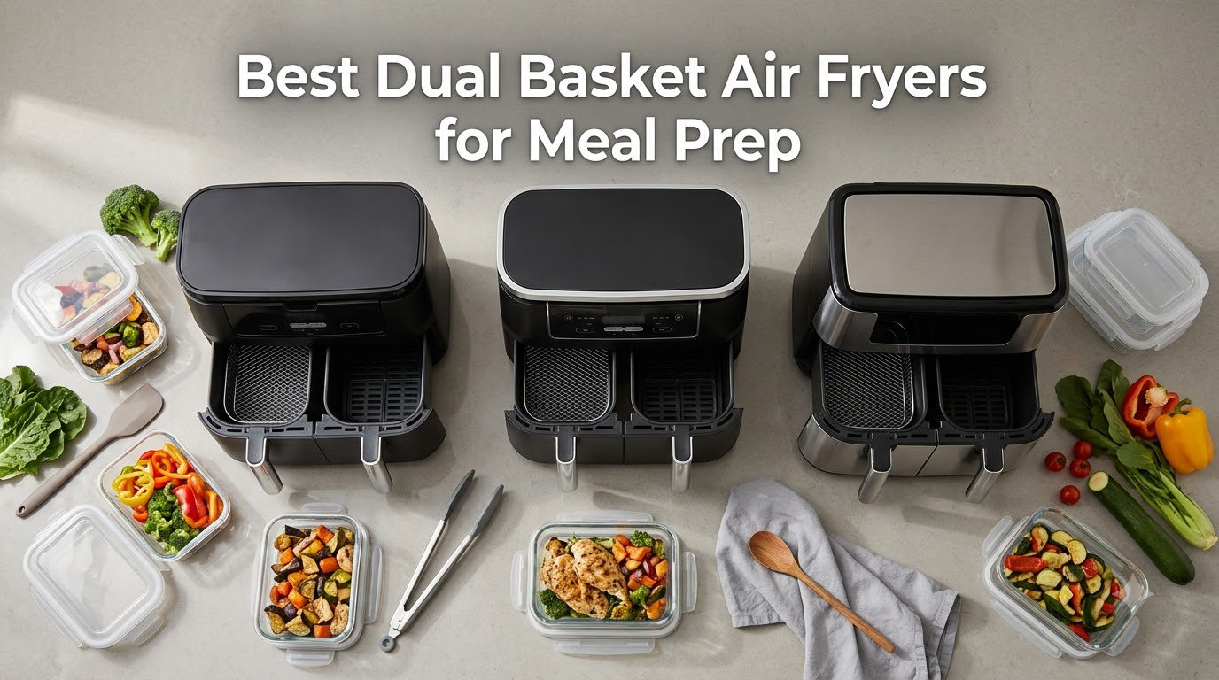 Best Dual Basket Air Fryers for Meal Prep