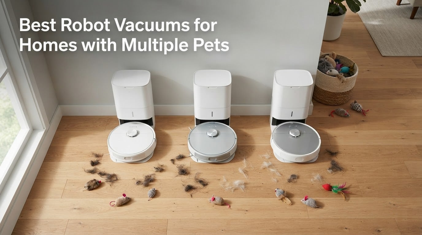 Best Robot Vacuums for Homes with Multiple Pets