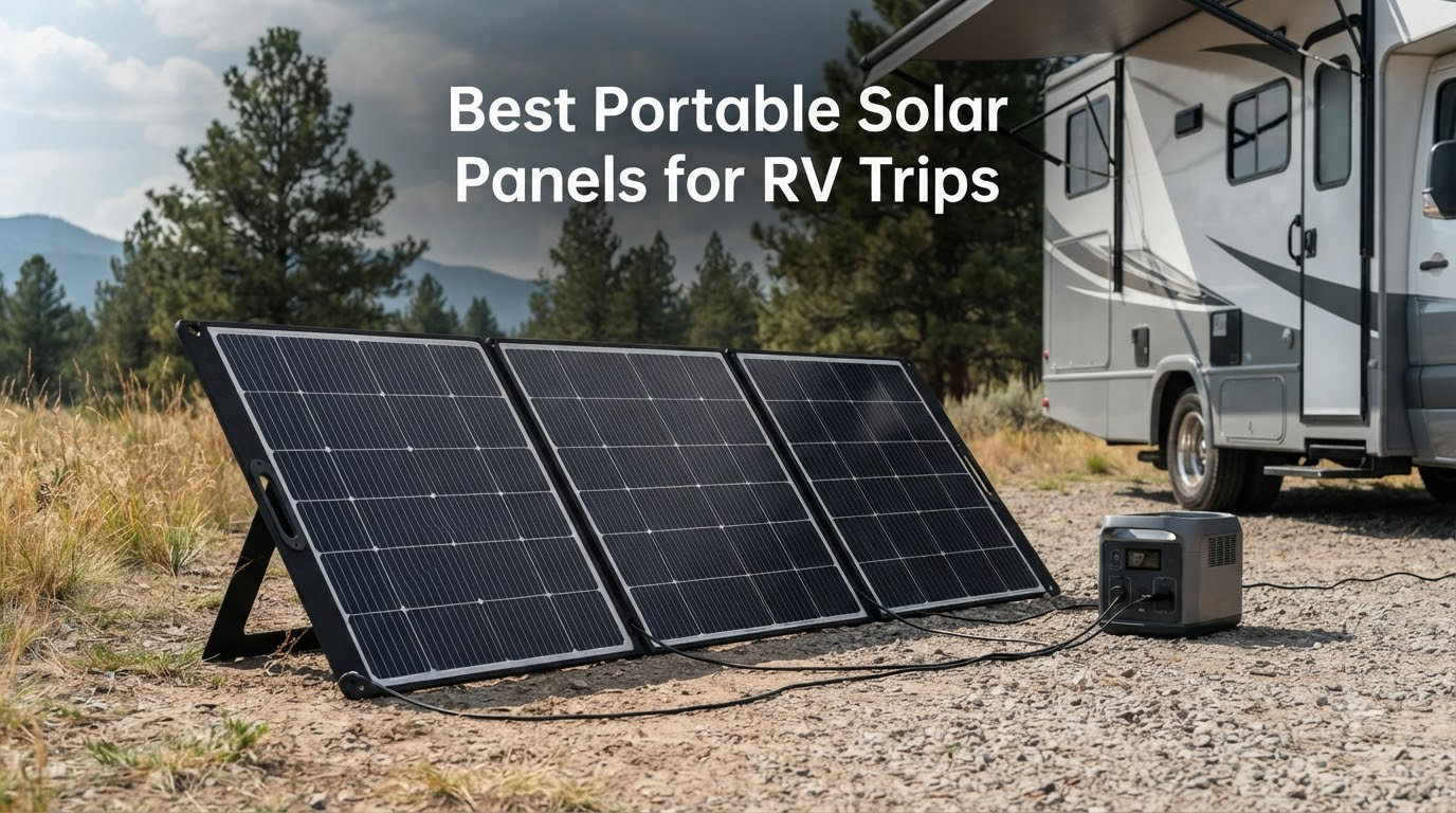 Best Portable Solar Panels for RV Trips