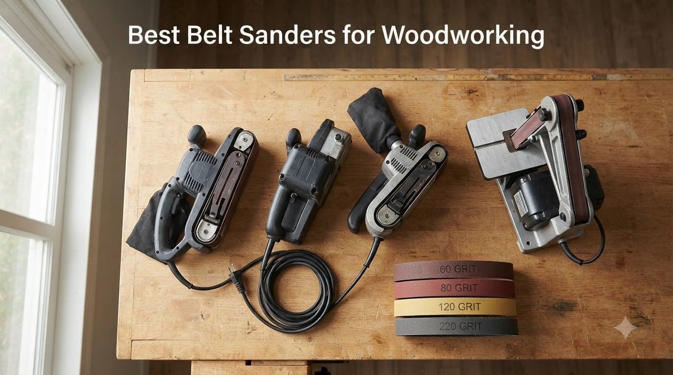 Best Belt Sanders for Woodworking