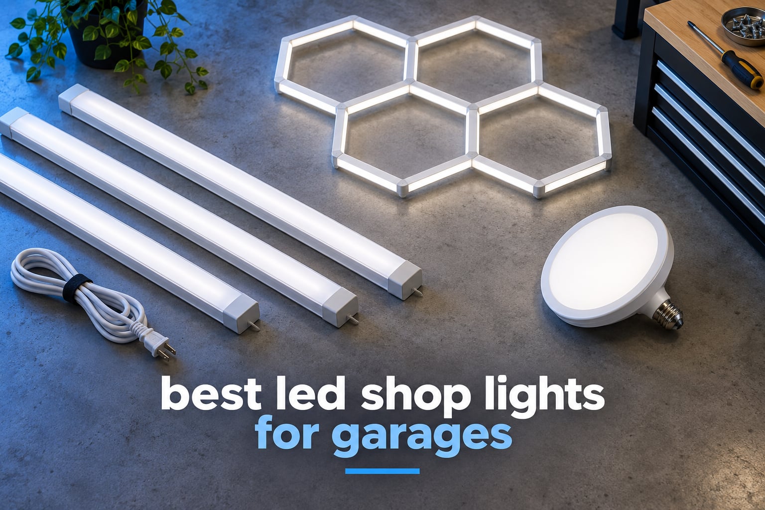 best led shop lights for garages