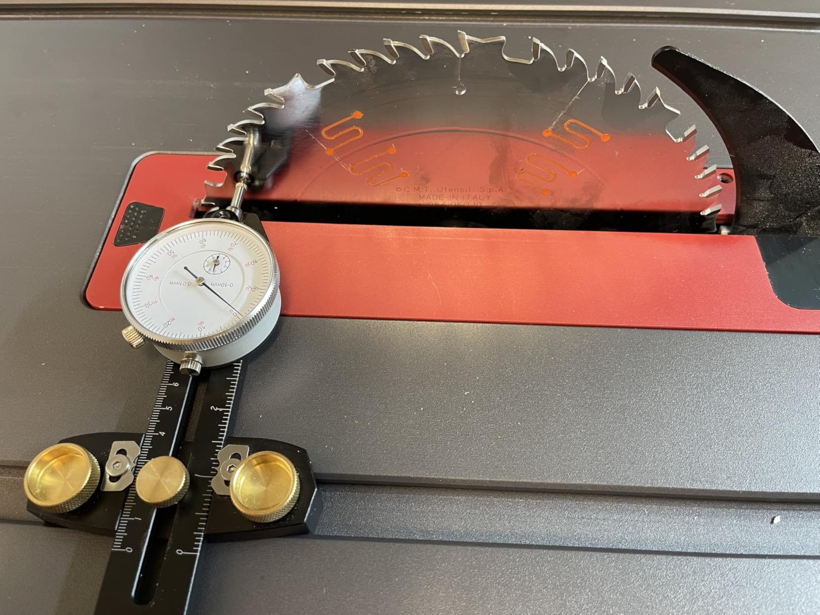 CMT Orange Tools 256.050.10 - Combination Saw Blade D=10 B=5/8 ß=4 ATB 15 + 1 FLAT K=0.102 P=0.071 a=15 customer photo 2