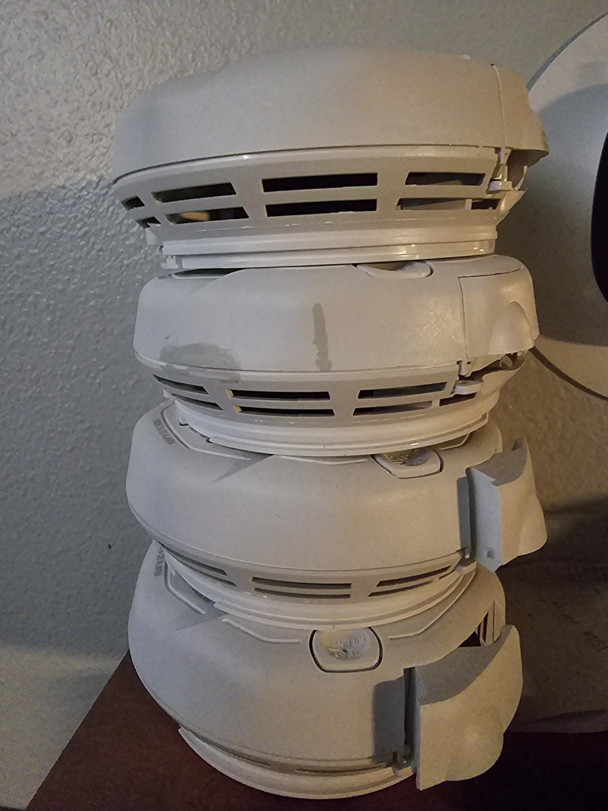 FIRST ALERT Battery Powered BRK SC7010BV Hardwired Talking Photoelectric Smoke and Carbon Monoxide (CO) Detector , White customer photo 2